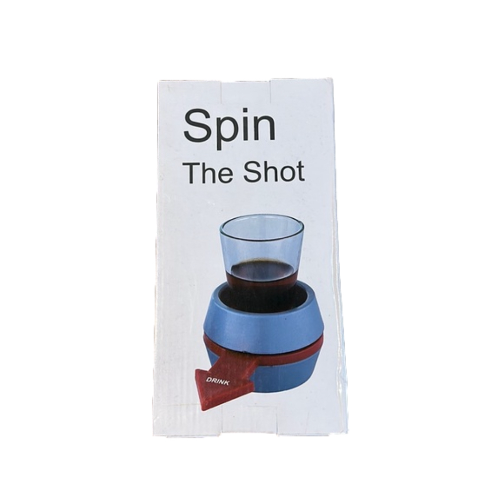 Shot Spinner Drinking Game NIB Spin the Shot